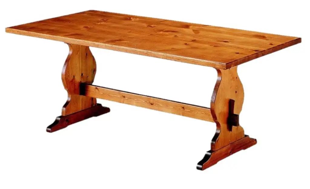 Tavolo frattino in pino L180