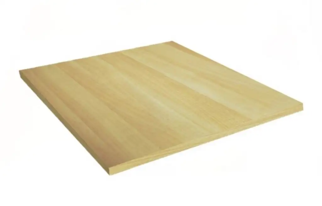 Piano tavolo in melaminico nobilitato faggio naturale