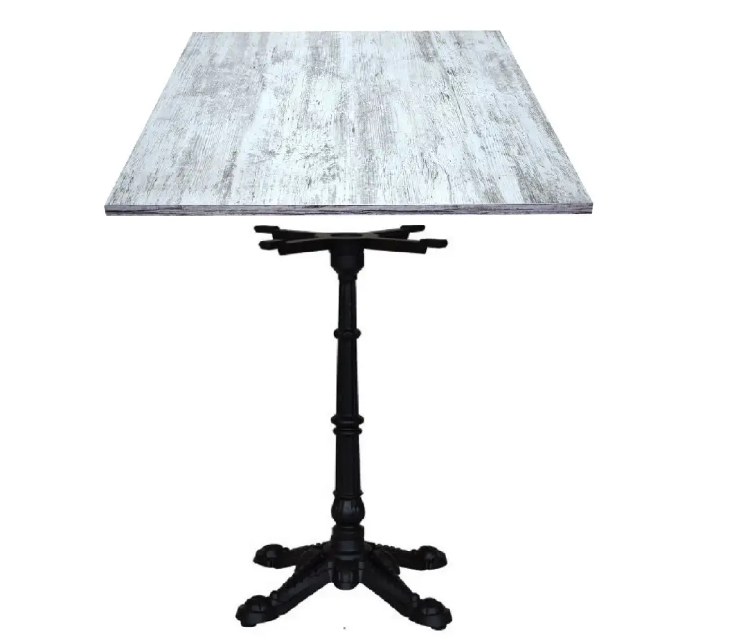 Tavolo Latina Tavolo professionale a base centrale stile Bistrot per ristoranti