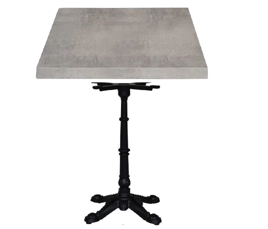 Tavolo Bergamo Tavolo professionale a base centrale stile Bistrot per ristoranti