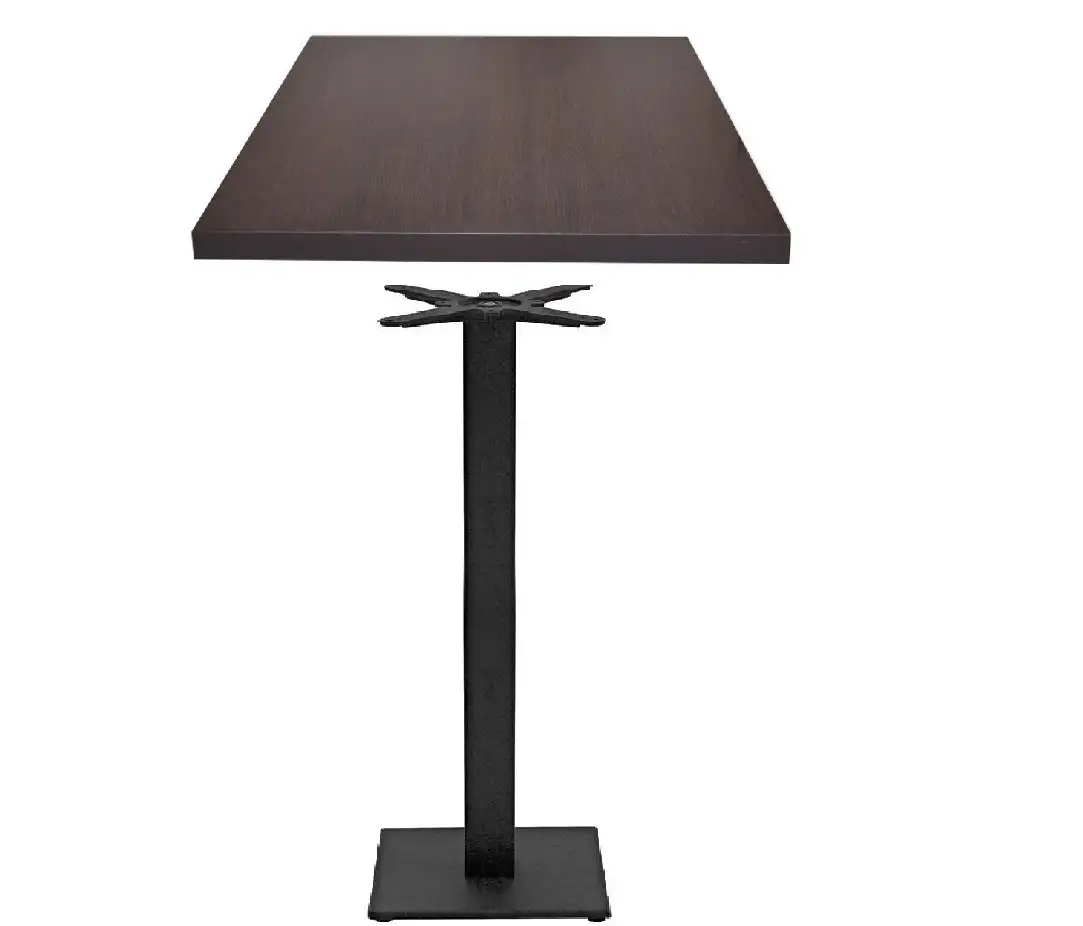 Tavolo Siracusa Tavolo alto H.110cm professionale a base centrale per bar e ristoranti