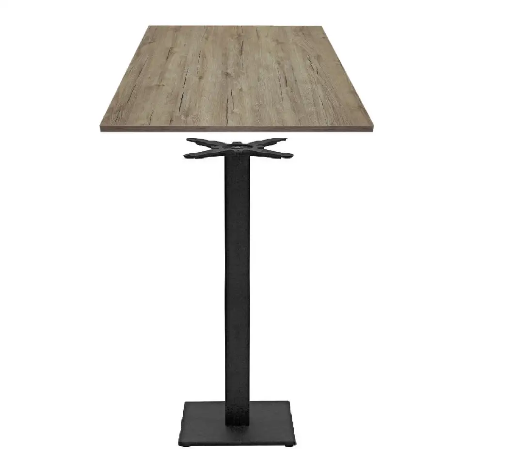 Tavolo Vicenza Tavolo alto H.110cm professionale a base centrale per bar e ristoranti