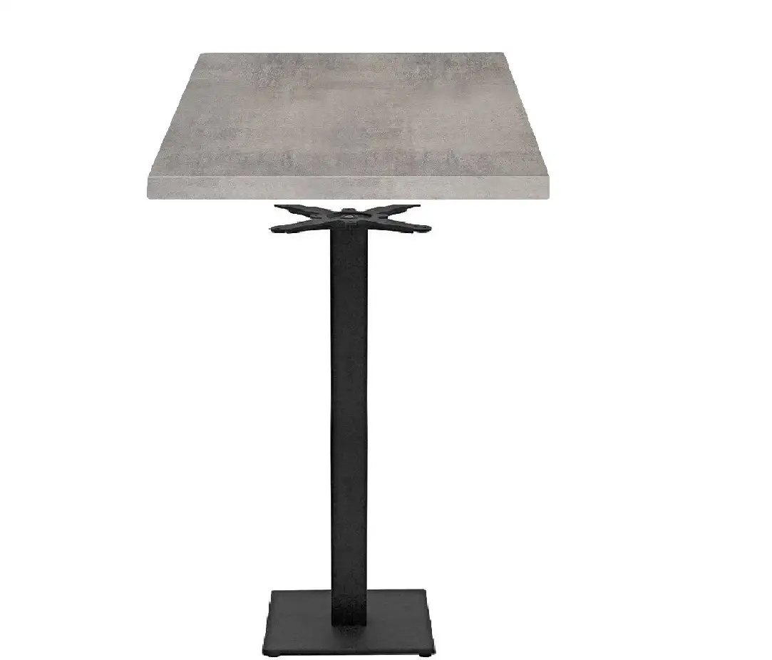 Tavolo Piacenza Tavolo alto H.110cm professionale a base centrale per bar e ristoranti