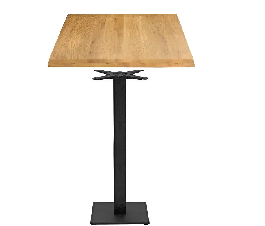 Tavolo Alessandria Tavolo alto H.110cm professionale a base centrale per bar e ristoranti