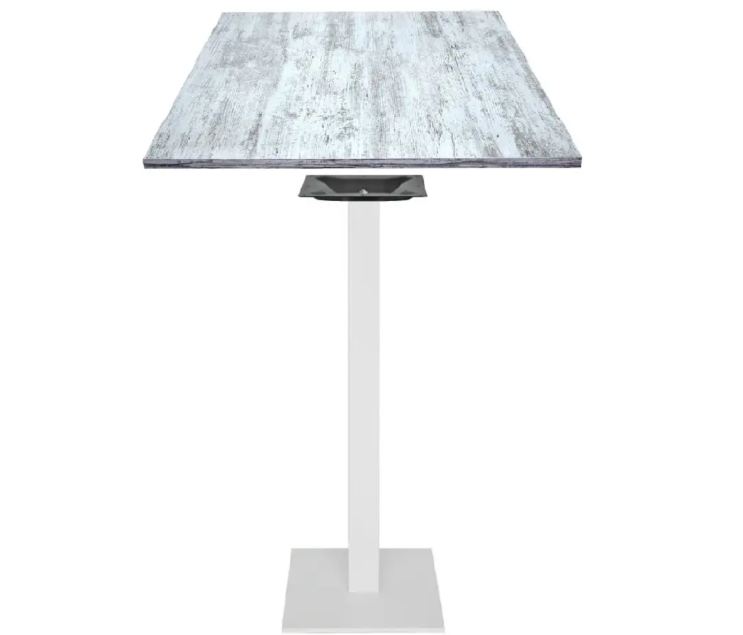 Tavolo Udine Tavolo alto H.110cm professionale a base centrale per bar e ristoranti