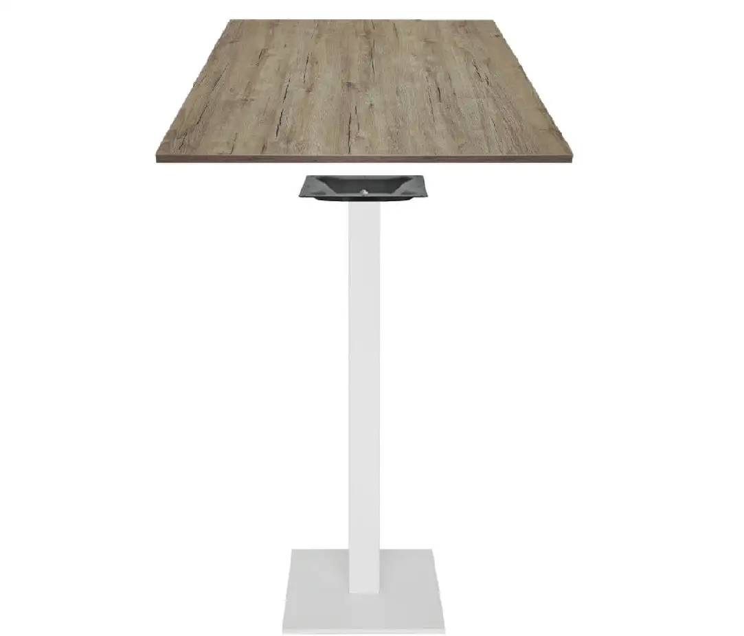 Tavolo Como Tavolo alto H.110cm professionale a base centrale per bar e ristoranti