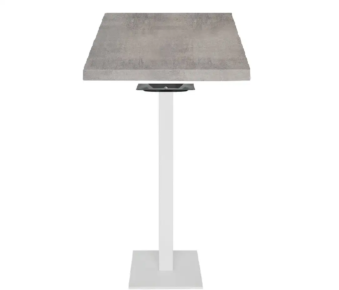 Tavolo La Spezia Tavolo alto H.110cm professionale a base centrale per bar e ristoranti