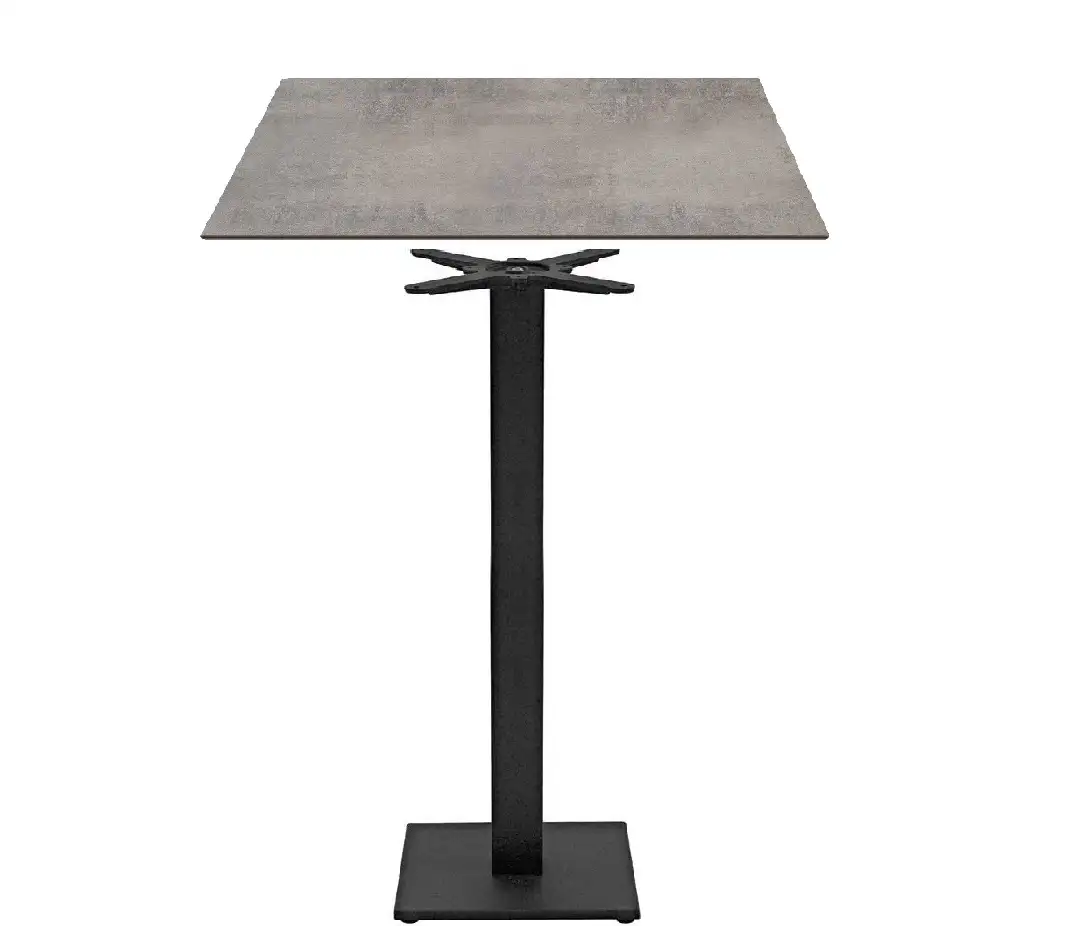 Tavolo Cinisello Balsamo Tavolo alto H.110cm professionale a base centrale per esterni per bar e ristoranti